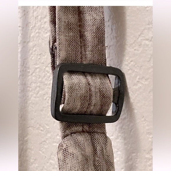 Y2K Patchwork Hippie Boho Artsy Pocket Zip Crossbody PURSE Nepal Handmade - Picture 8 of 10